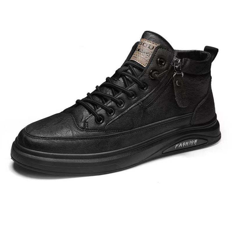 1 1 Autumn and Winter Men's Shoes 2025 New British Casual Men's Casual Shoes Spring and Autumn Small White Shoes