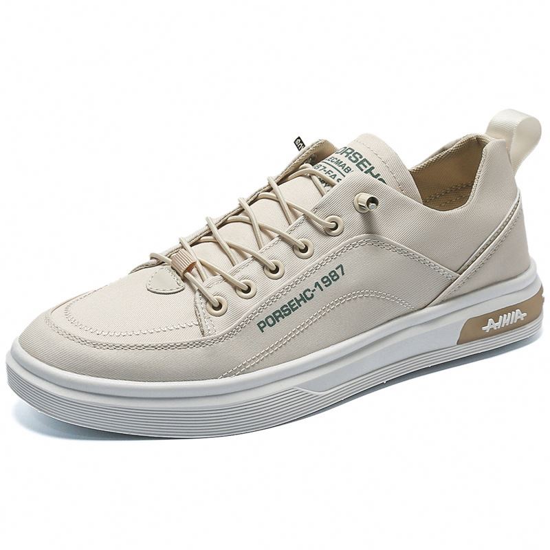 1 1 Permeable Canvas Board Shoes for Men a slip Spring and Autumn New Casual Shoes Trend Low-top Men's Shoes